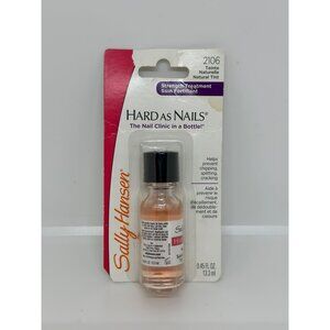 NIP Sally Hansen Hard As Nails Strength Treatment 2106 Natural Tint 0.45 Fl Oz